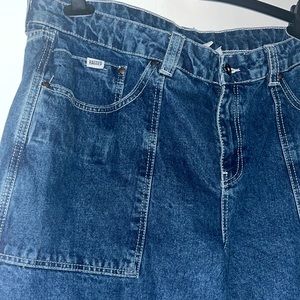 Ragged Denim Cargo Jeans JNCO Like